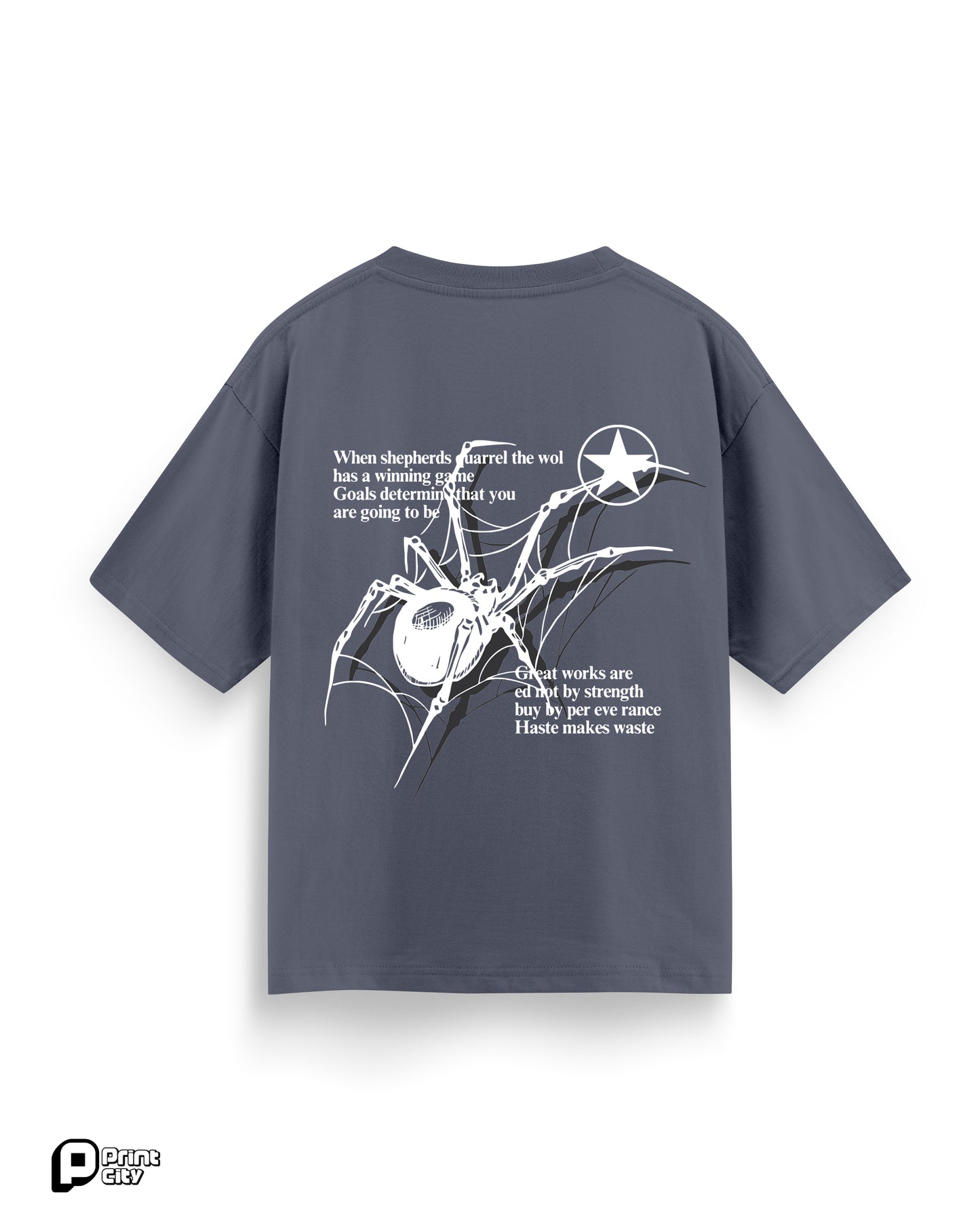 Spider Star - Boulevard Oversized T-Shirt