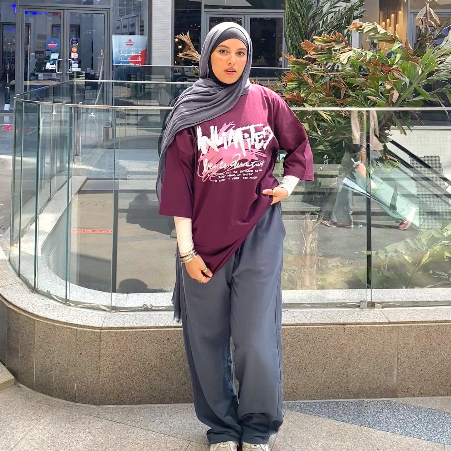 Street Font Oversized T-shirt