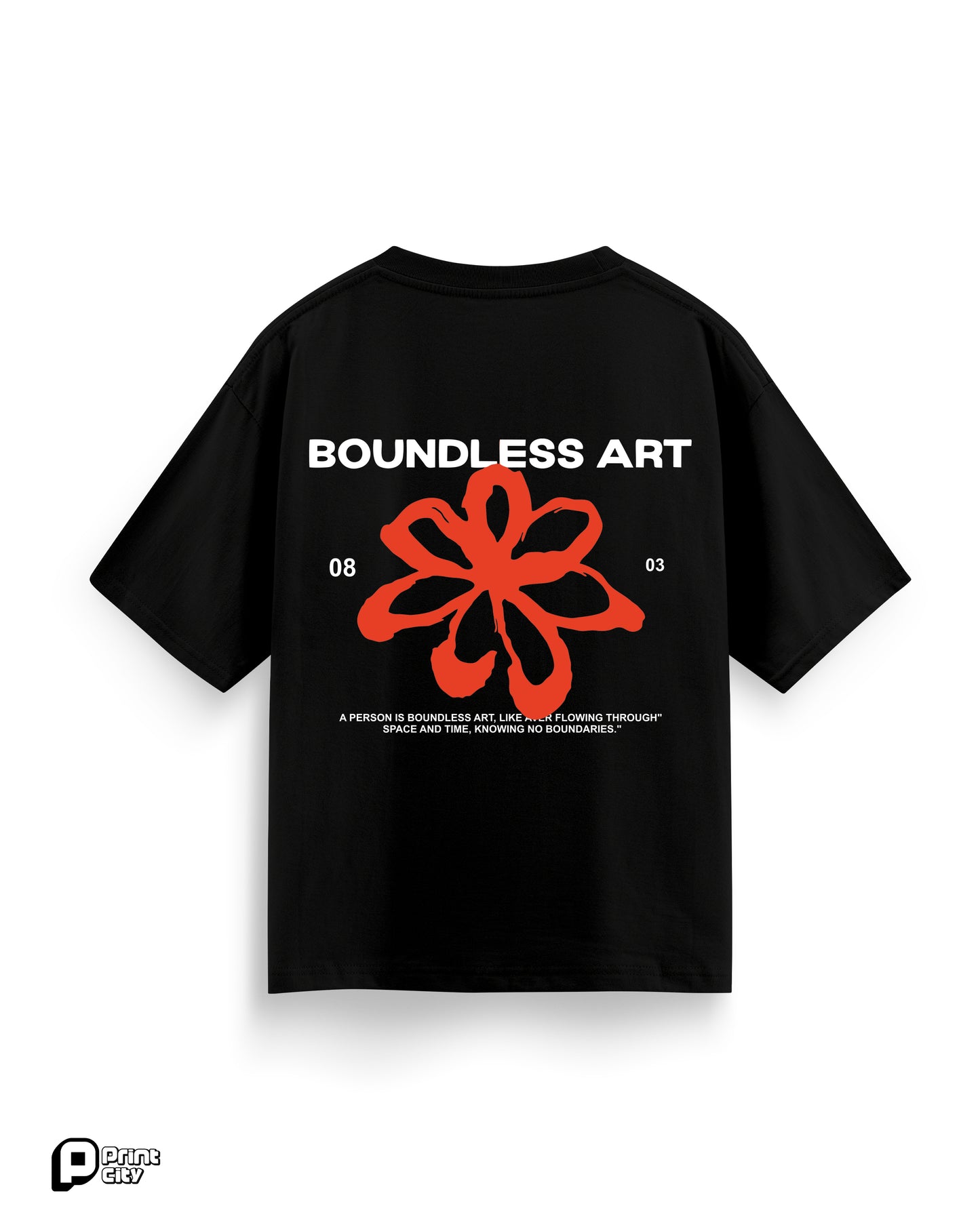 BOUNDLESS ART - Boulevard Oversized T-Shirt
