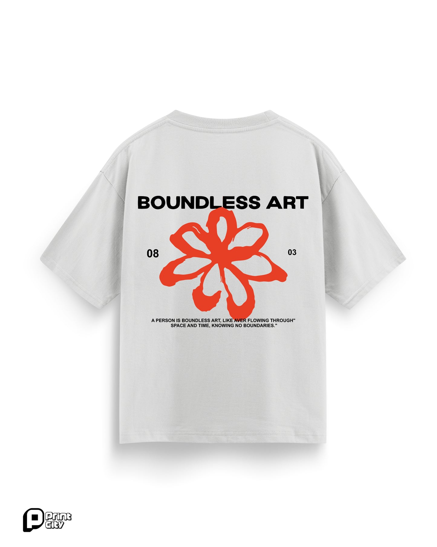 BOUNDLESS ART - Boulevard Oversized T-Shirt
