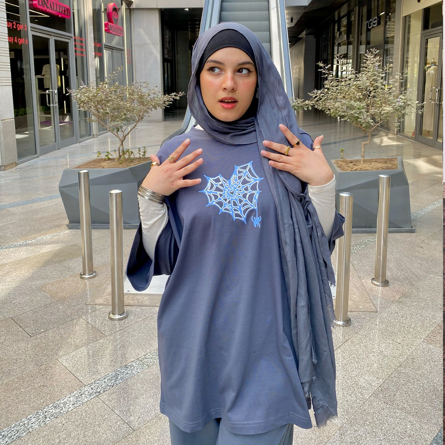 Spider 8 Oversized T-shirt