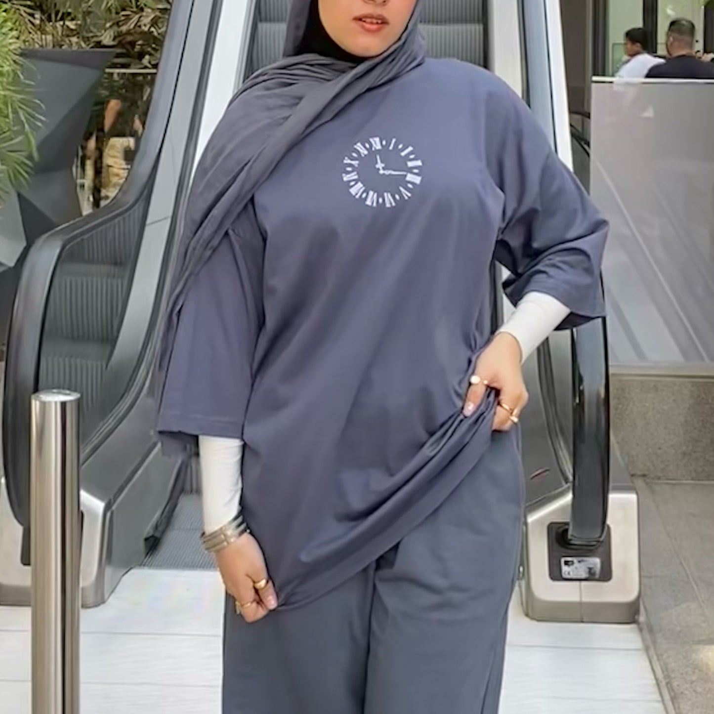 Time n Oversized T-shirt
