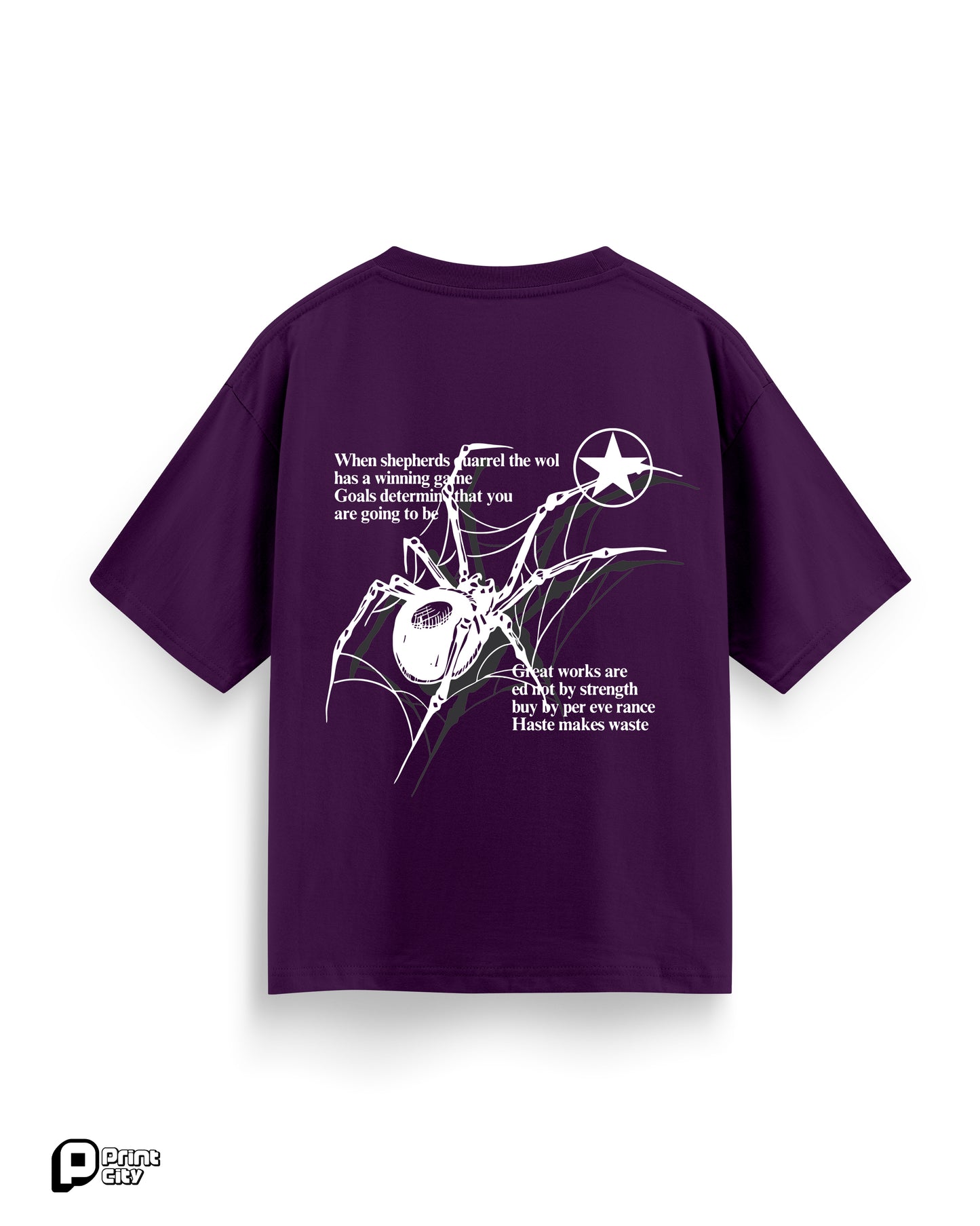 Spider Star - Boulevard Oversized T-Shirt