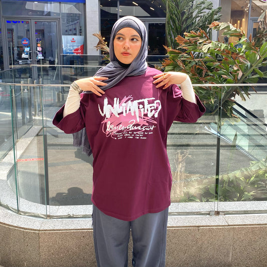Street Font Oversized T-shirt