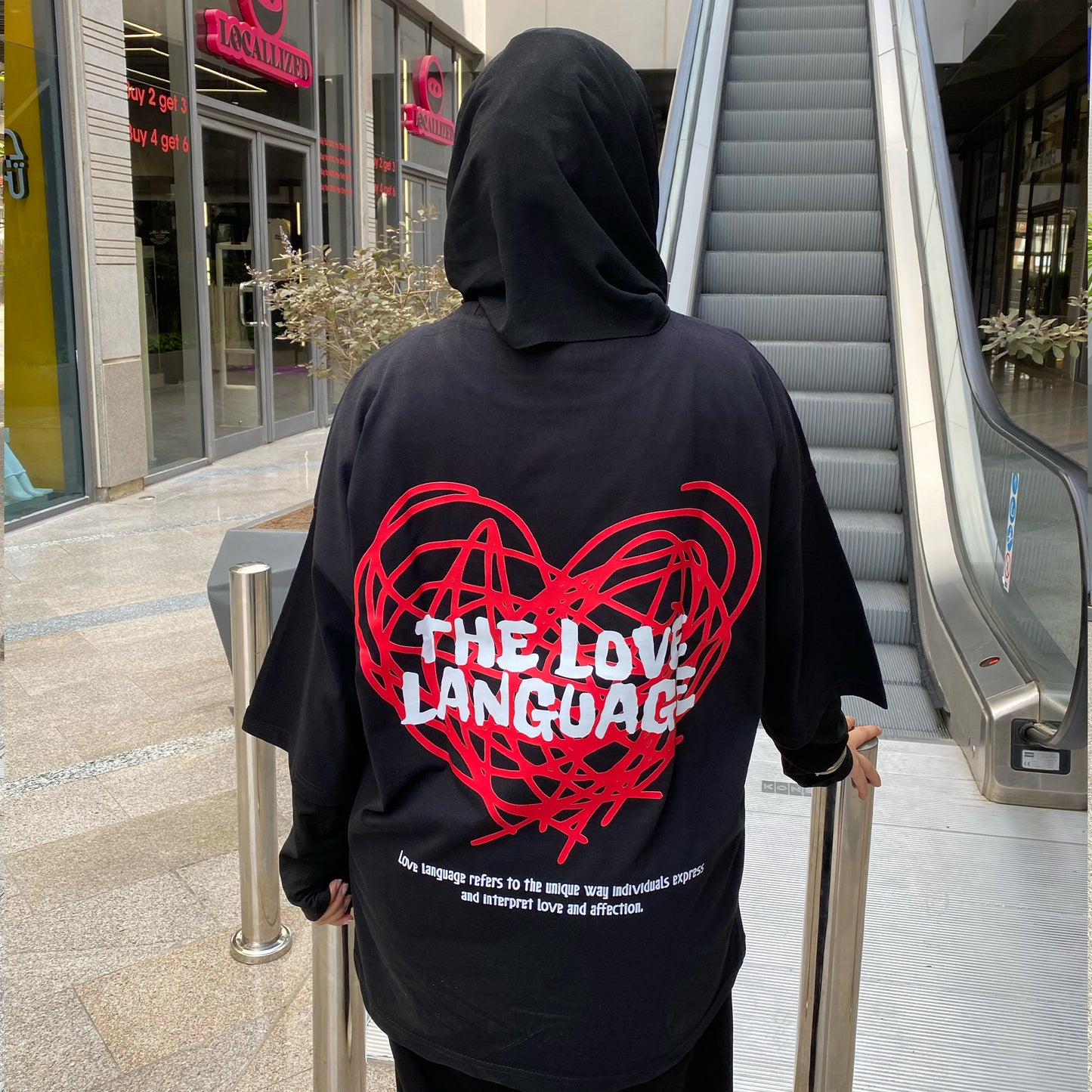 The love Oversized T-shirt
