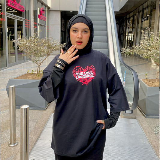 The love Oversized T-shirt