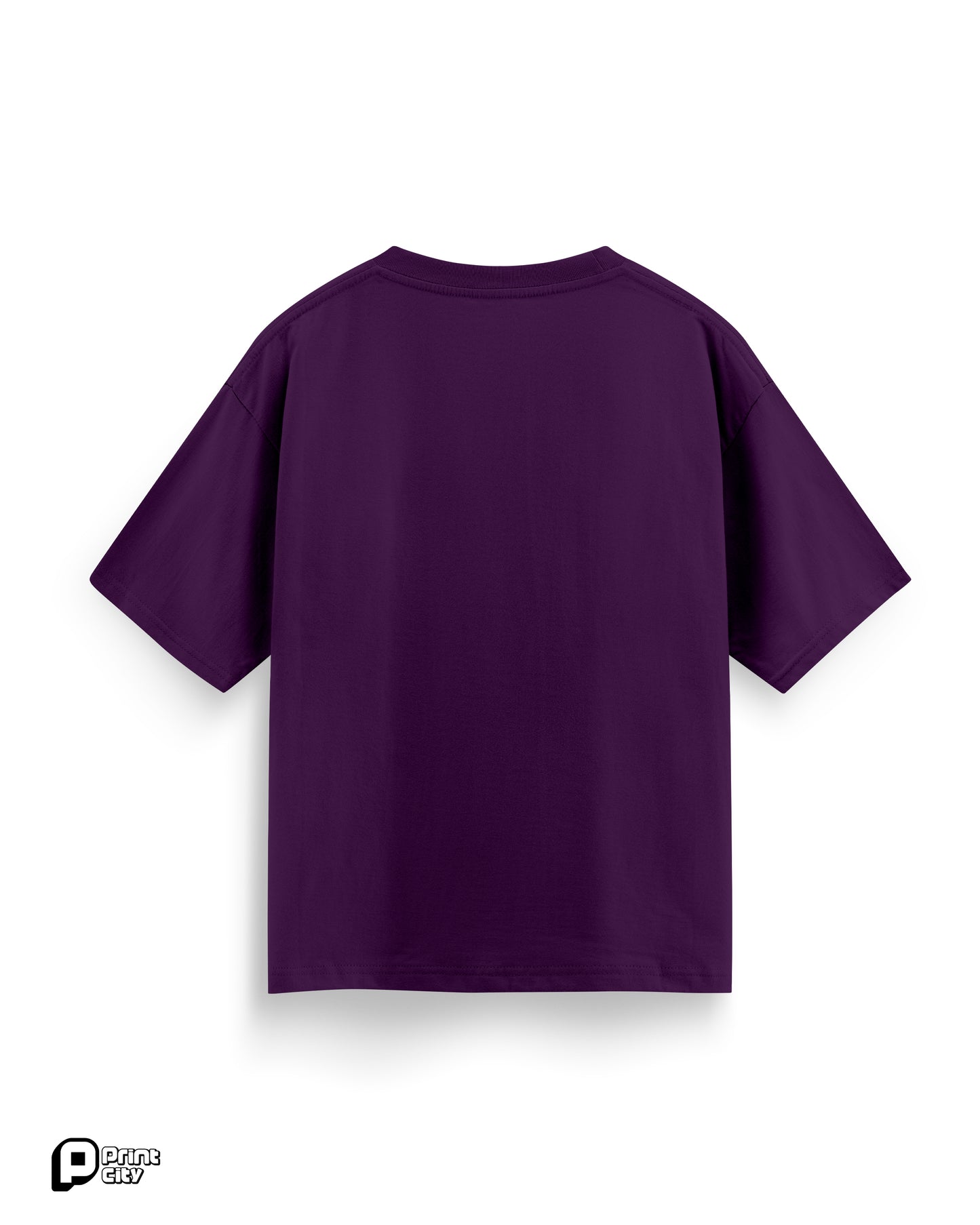 Boulevard Oversized T-Shirt - Burgundy
